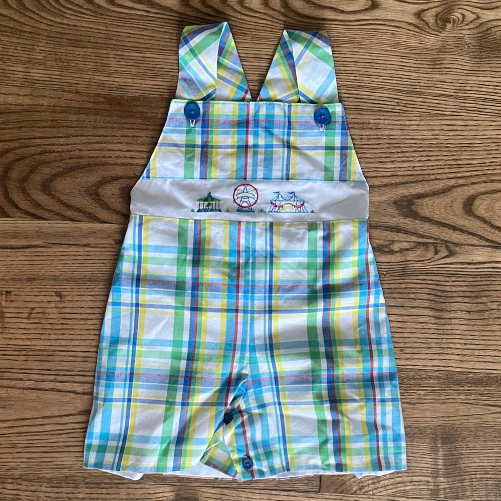 Strasburg 6 months shorts overalls